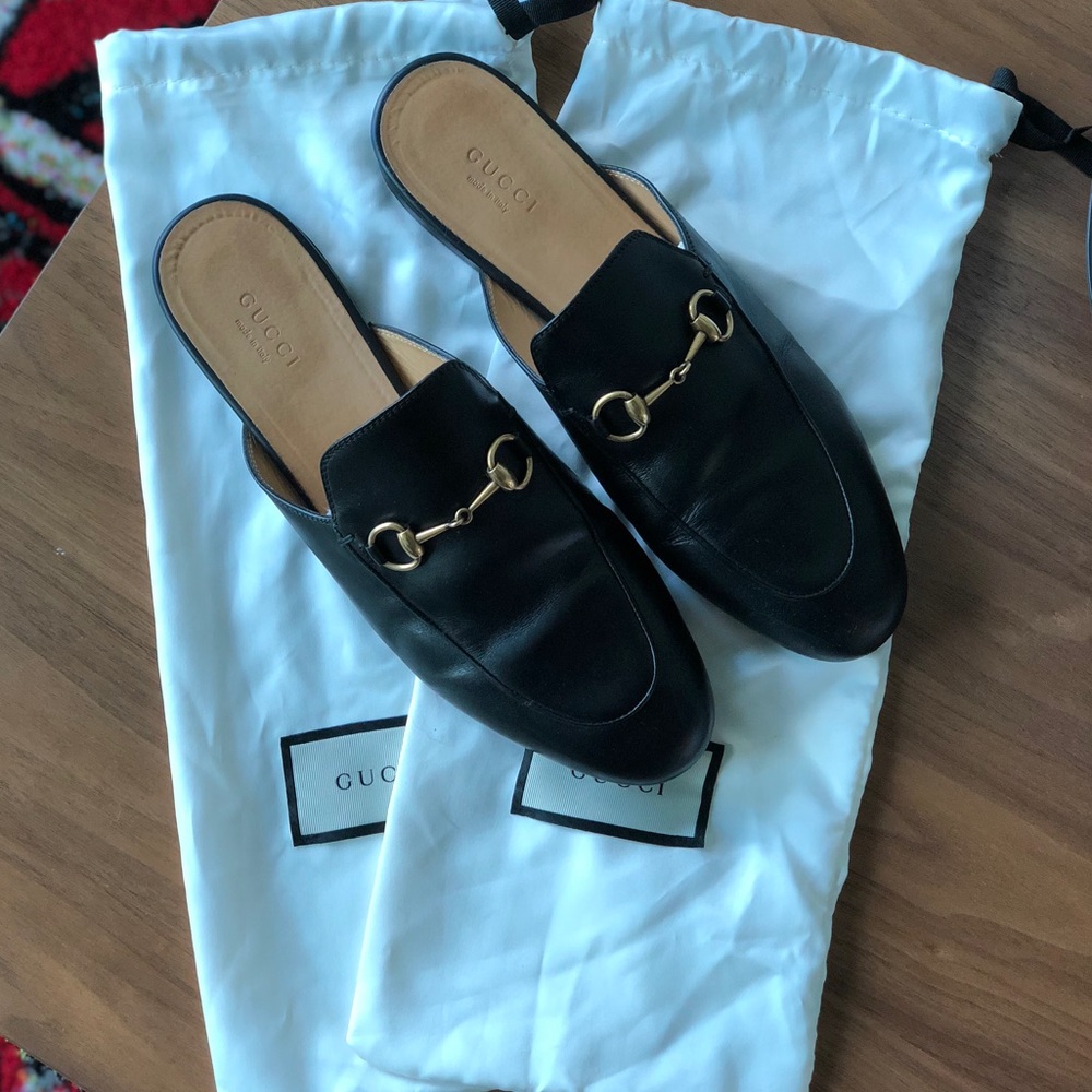 Gucci Hoursebit Mule Slipper Flat